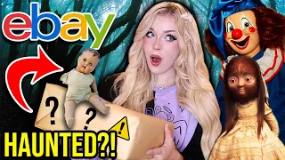 UNBOXING A HAUNTED DOLL MYSTERY BOX FROM EBAY SCARY
