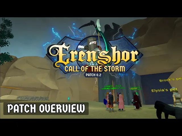 Erenshor: v0.2 Patch: "Call of the Storm" - Full Game Balance Overhaul
