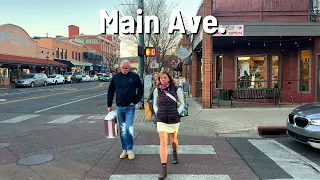 DURANGO Downtown Main Ave Walk 4K