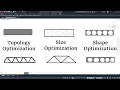 Types of Optimization Structural Optimization
