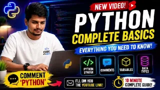 The 4 Python Concepts You Can t Skip Syntax Variables Comments Types