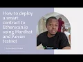 How to deploy a smart contract to Etherscan io using Hardhat and Kovan testnet