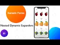 Xamarin forms Expanders Dynamic Contents