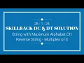 SKILLRACK DAILY CHALLENGE AND DAILY TEST SOLUTION 28-01 C Java Python
