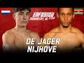 GROTE STRIJD!! DE JAGER vs NIJHOVE