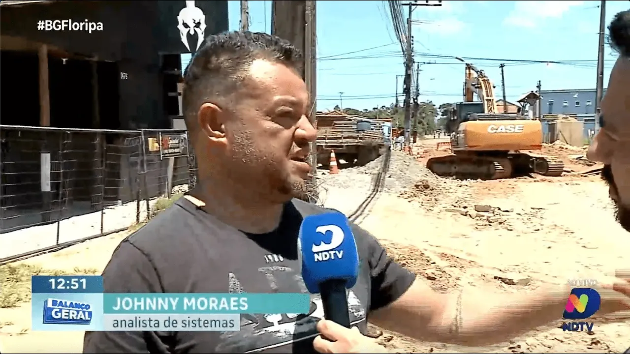 Moradores da Rua Nery Donaciano ficam ilhados devido a obras de macro drenagem