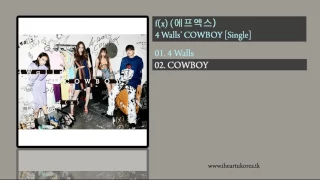  audio dl f x 4walls cowboy japanese single 