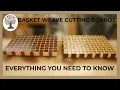 Basket Weave Pattern End Grain Cutting Board