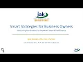 Owners Edge Webinar Smart Tax Value Strategies for Business Owners with Kyla Hansen CPA CVA