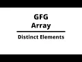 Find All Distinct Elements Find the element that appears once Array