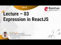 Expressions in JSX ReactJS Tutorial