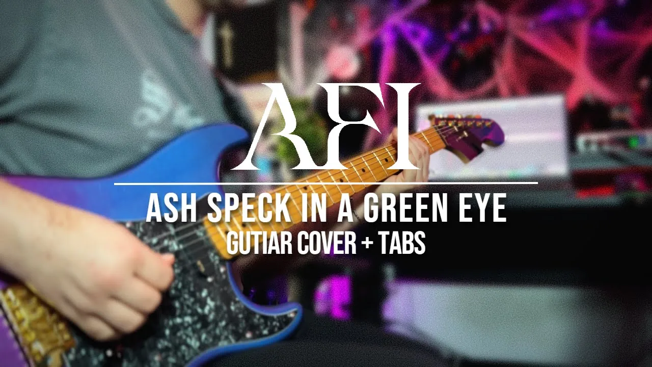 Ash Speck in a Green Eye - AFI // Guitar Cover + TABS // NEW SONG 2025