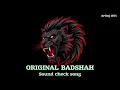 Download Lagu   AAPUN BADSHAH  BADSHAH ORIGINAL BADSHAH || SOUND CHECK VIDEO || ORIGINAL BADSHAH SOUND CHECK SONG🎵