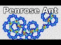 Langton s Ant on Penrose Tiling producing a Pentaflake-like Fractal