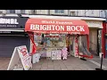 UK Sweet Traditions Exploring the Iconic Brighton Rock Shop POV Walk