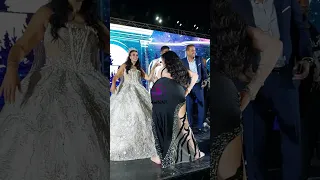 ايه اللي دينا بتعمله ده في حفل زفاف ابنته الفنان علاء مرسي دينا علاء مرسي 