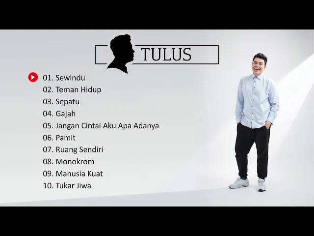 Download MP3 Tulus - Playlist 10 Lagu Terbaik 2022 | Tulus Full Album