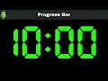 10 Minute Countdown Timer with Music and Progress Bar