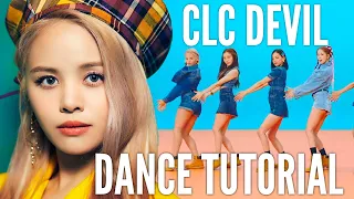 Download CLC (씨엘씨) - DEVIL KPOP Dance Tutorial (Mirrored) by NEVR MP3