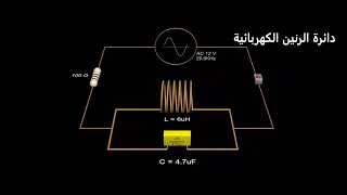 دائرة الرنين الكهربائية                              دندنها