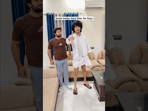 South Indian Dost Ghar Aa Gaya 🤣 | Ankush Kasana | #comedy #funny #entertainment