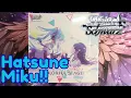 Download Lagu Weiss Schwarz - Hatsune Miku: Colorful Stage Booster Box Opening!! (MTZ)