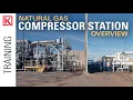 Natural Gas Compressor Station Site Equipment Overview Oil Gas Basics