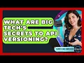 What Are Big Tech s Secrets To API Versioning - Server Logic Simplified