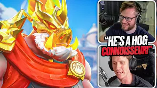 Killing Twitch Streamers With My Hog W Reactions Overwatch 2 