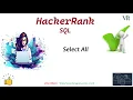 SQL-3 Select All HackerRank Solutions VITechTalks vitechtalks HackerRank SQL