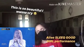 Download (Beautiful) Aliee SLEEQ-don’t cry for me GOOD GIRL PERFORMANCE REACTION MP3