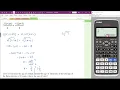 Calculator Guide Linear Equations