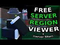 BEST FREE SERVER REGION FINDER EXTENSION ON ROBLOX RoLocate