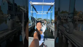 Not sure which would have been more work😅 #sailing #sailboat #haulout #yacht #boatlife #boatwork