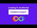 ForEach Loops Simplified JavaScript Tutorial