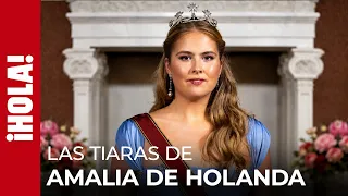 The tiaras with which Amalia of the Netherlands follows in the footsteps of her mother Queen Maxima