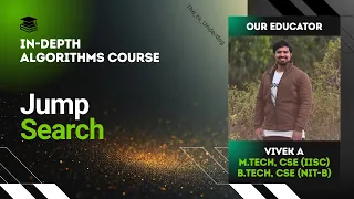 Jump Search Algorithms Lecture 7 The cs Underdog