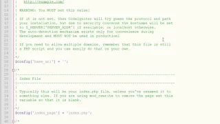 Installing Codeigniter 3 10 and removing index php