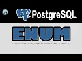 How to use ENUM data type in PostgreSQL table