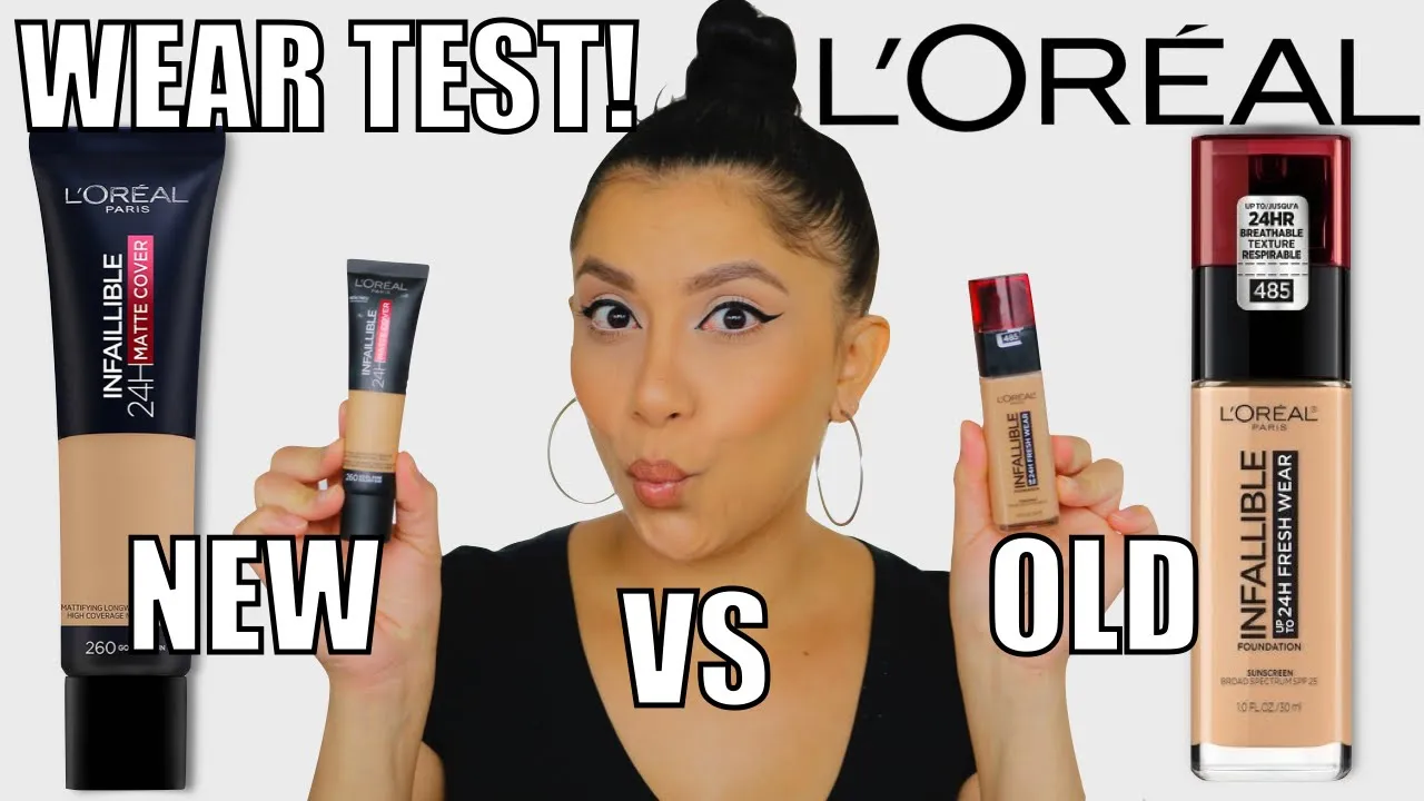 NEW* Loreal INFALLIBLE Up to 24HR Fresh Wear Foundation Review |AlisonHa. 