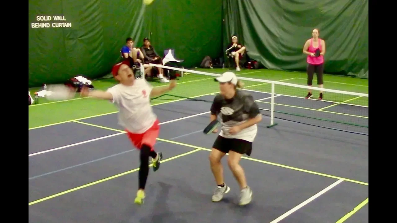 Spring Swing Pickleball-OMX BRONZE MEDAL Dave Weinbach/Katie Dyer v Andrea Koop/Shane Stokes