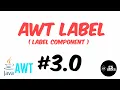 0 AWT Label Java AWT for Beginners CS Geeks