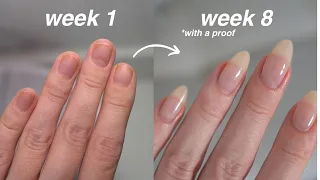 how to grow long natural nails fast