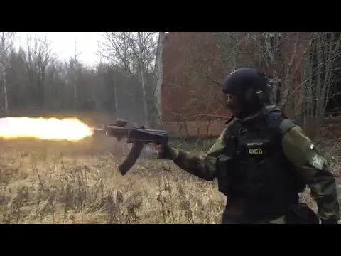 Download MP3 Russian soldier shoots Ak and yells cyka blyat