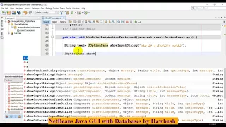 Java GUI Using Show Input Dialog in Java