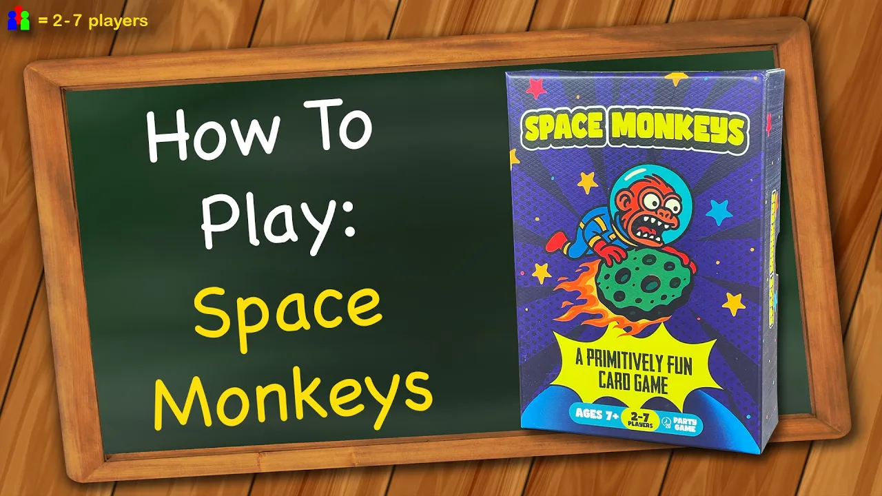 Space Monkeys Card Game Instructions
