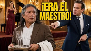 Confundieron a un Músico Nativo Americano con el Personal de Limpieza… Hasta que Comenzó a Cantar