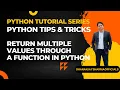 return multiple values through a function in Python Python Tutorial in Hindi