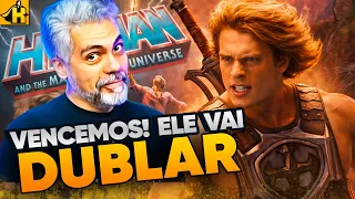 OFICIAL! GARCIA JUNIOR É A VOZ DO HE-MAN NOVAMENTE