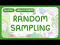 A-Level Biology - Random Sampling